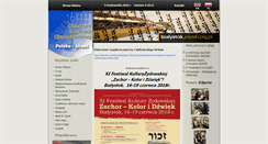 Desktop Screenshot of bialystok.jewish.org.pl