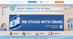 Desktop Screenshot of jewish.ee